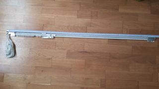 Riel cortina extensible