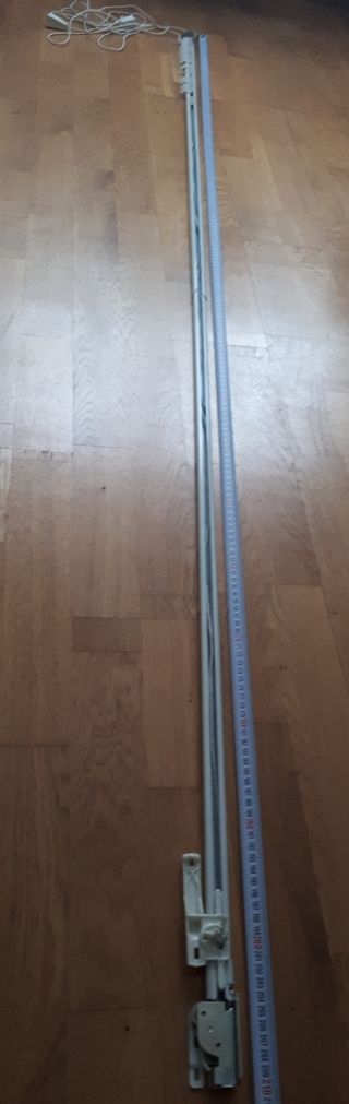 Riel cortina extensible