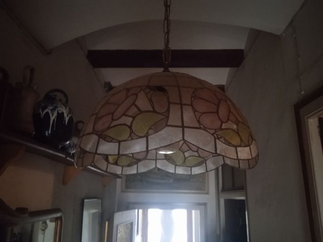 Lampada da soffitto, tipo Tiffany