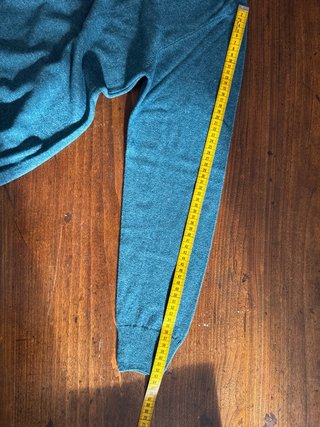 Maglione misto Cashmere Verde Tg.S