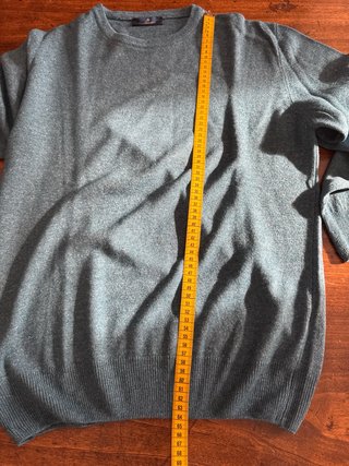 Maglione misto Cashmere Verde Tg.S