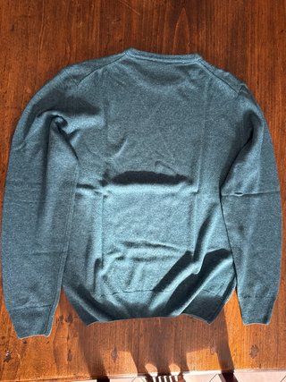 Maglione misto Cashmere Verde Tg.S