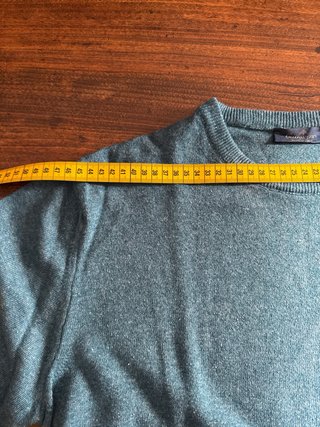 Maglione misto Cashmere Verde Tg.S