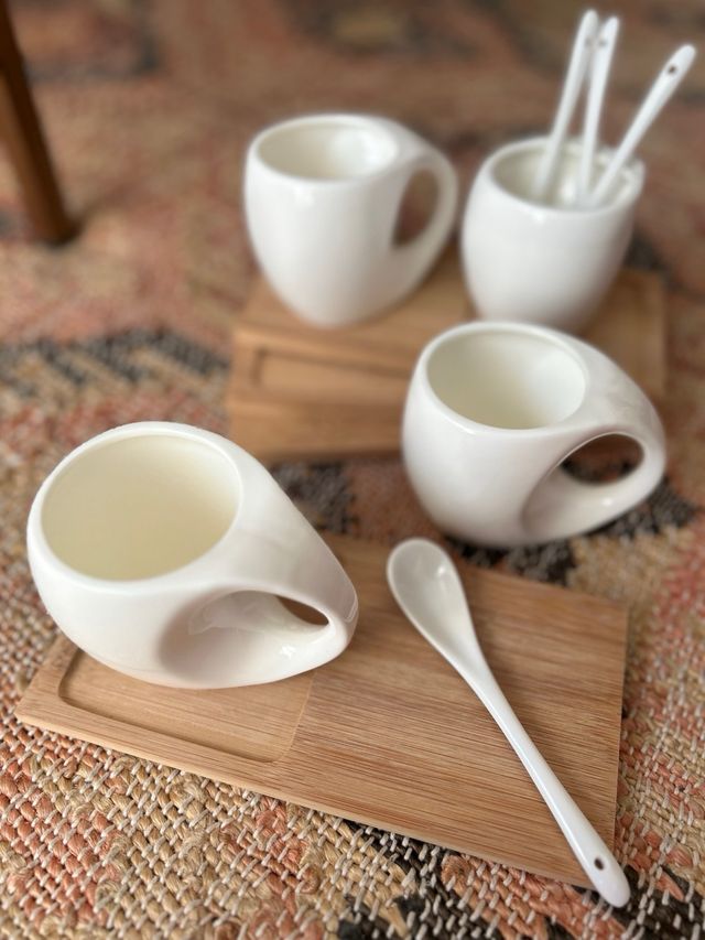 Juego café 4 piezas