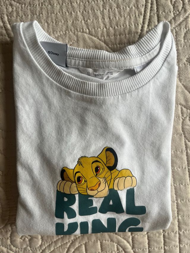 Camiseta Rey León niño - manga larga