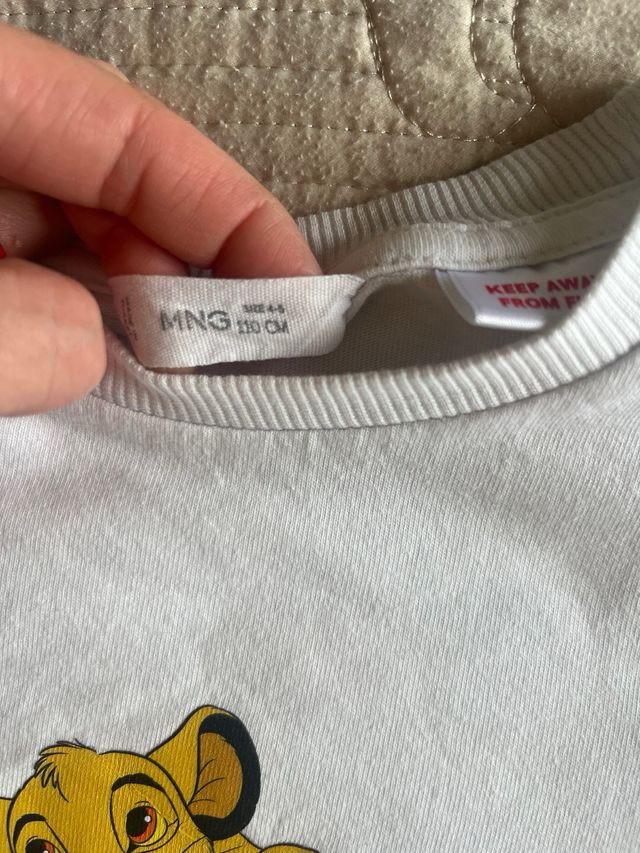 Camiseta Rey León niño - manga larga