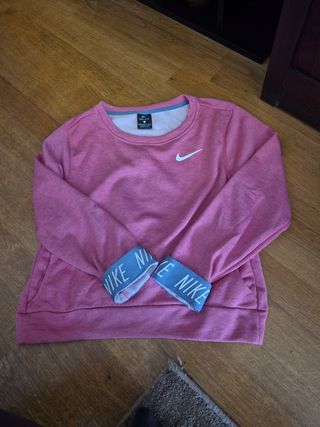 Sudadera Nike niña rosa - Talla 12 años
