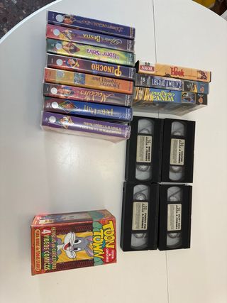 VHS infantiles Disney - 12 pelis