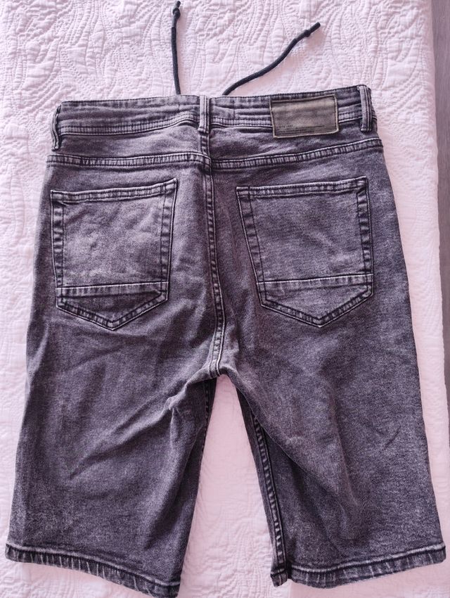 Shorts Lefties grises -talla 20 Skinny