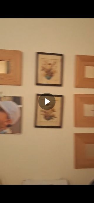 Juego de 6 espejos de pared pequeñitos