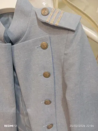 Traje comunión niño -almirante Temporada año 2025