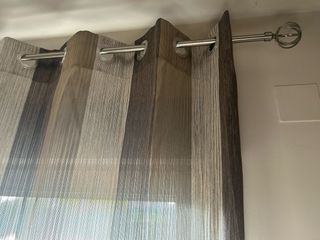 Cortinas con soporte