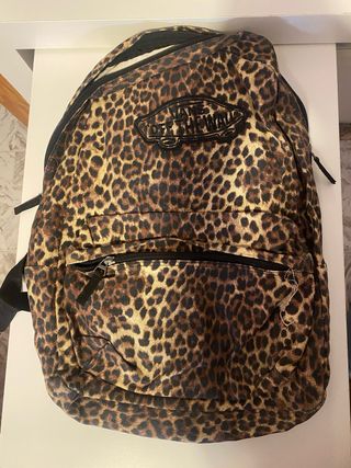 mochila vans leopardo