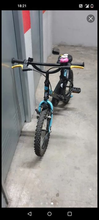 Bicicleta niño o niña