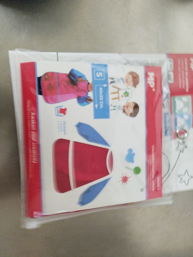 Delantal y lienzo infantil MP - Pintura