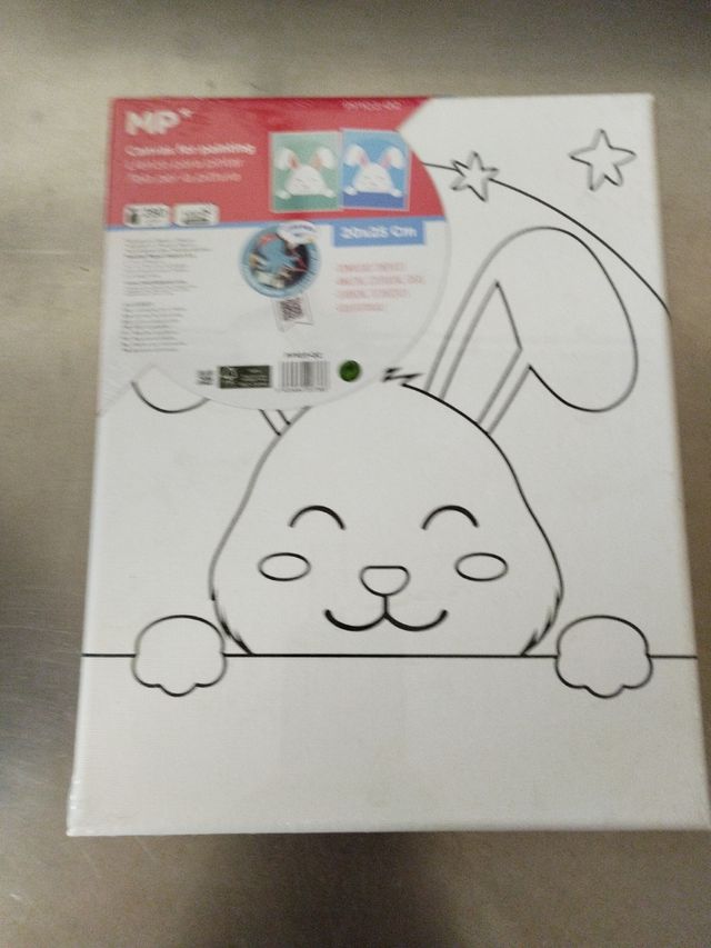 Delantal y lienzo infantil MP - Pintura