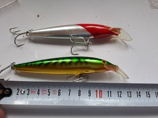4 Señuelos Rapala y Salmo
