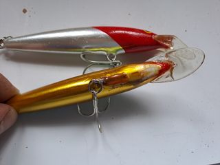 4 Señuelos Rapala y Salmo