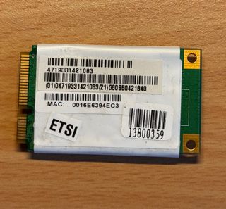 Tarjeta WiFi Mini PCIe Gigabyte GN-WI01GT 108Mbps