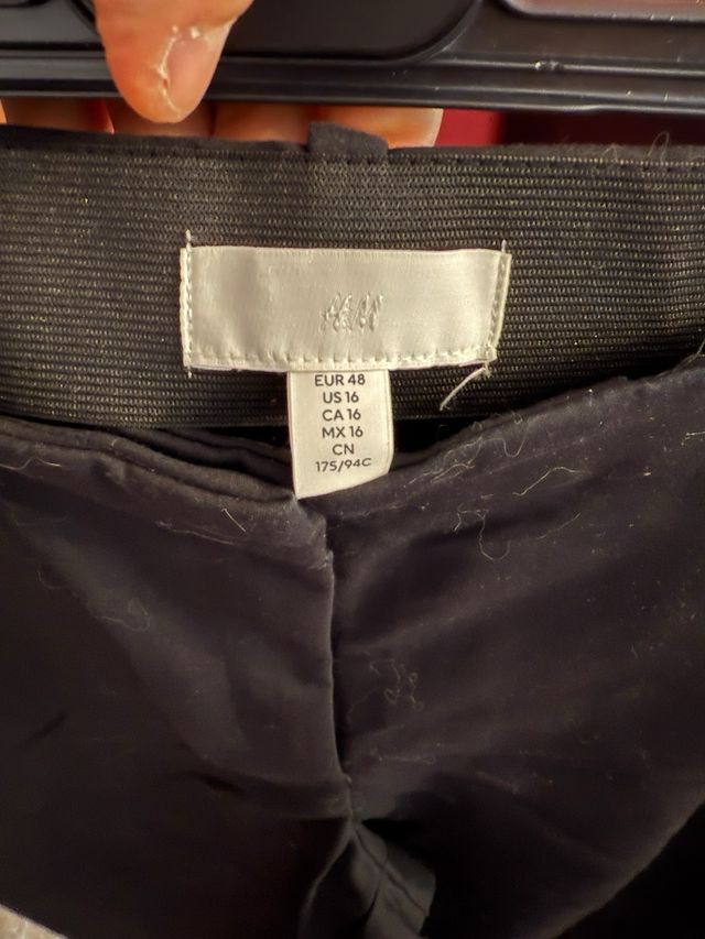 Pantaloni HM neri tg 48 IT