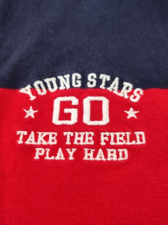 Polo de manga larga talla 8 años