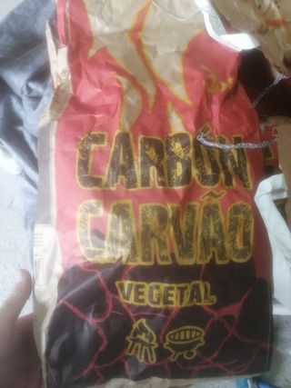 Sacos de carbón vegetal