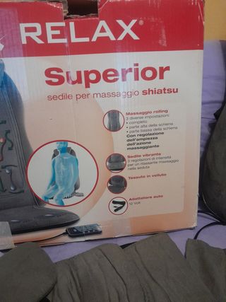 Schienale massaggio Shiatsu Relax Superior