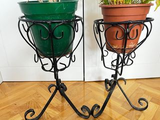 Maceteros/Pedestales Forja Artesanal