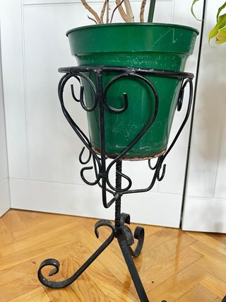 Maceteros/Pedestales Forja Artesanal