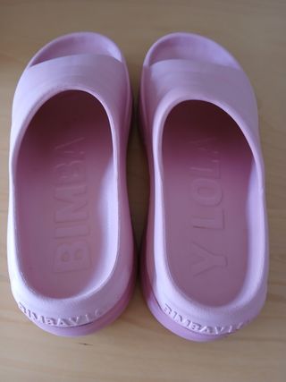 Sandalias Bimba y Lola rosa - talla 39