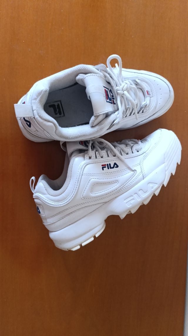 Zapatillas Fila blancas ¡LAS ORIGINALES!
