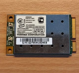Tarjeta WiFi Atheros AR5BXB63 Mini PCIe