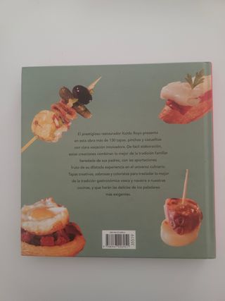 Libro de más de 130 recetas de tapas
