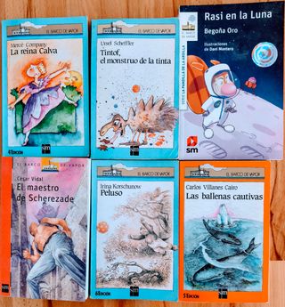 Set de 6 libros El Barco de Vapor