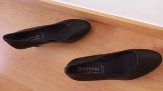 Zapatos de tacon negros mujer talla 41