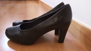 Zapatos de tacon negros mujer talla 41