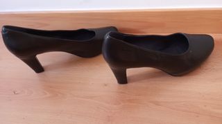 Zapatos de tacon negros mujer talla 41