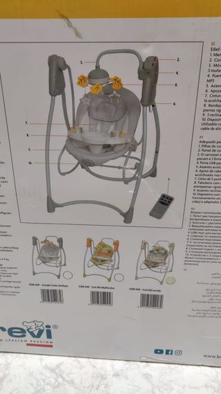 Columpio bebe brevi althea 2 en 1