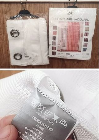 OFERTA LOTE DE 2 CORTINAS NUEVAS 