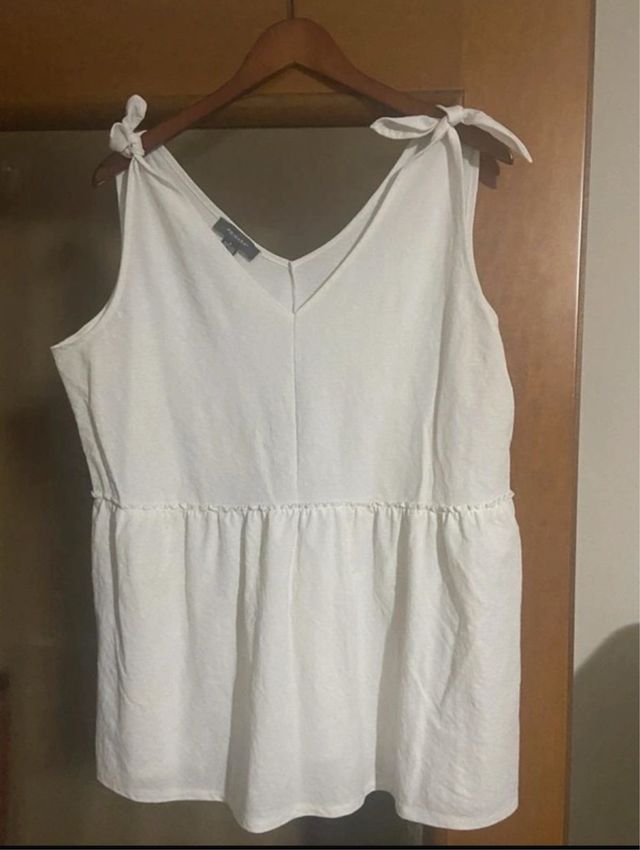 Canotta donna colore panna taglia L