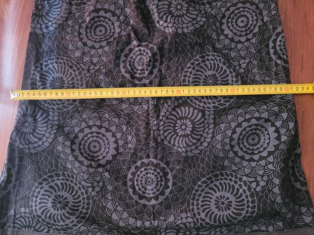 Vestido negro invierno sin mangas