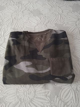 Sudadera de camuflaje hombre