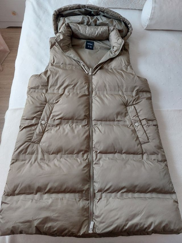 Chaleco Lefties acolchado verde oliva M