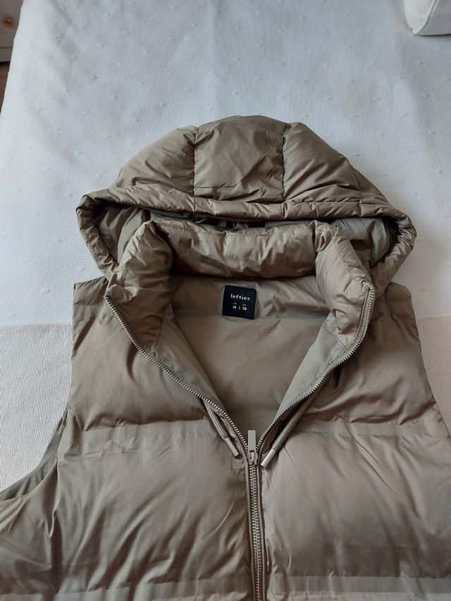 Chaleco Lefties acolchado verde oliva M