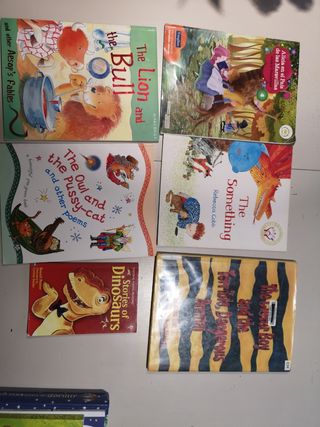 Pack 6 libros infantiles en inglés