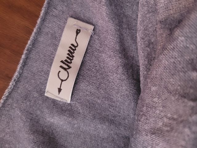 Jersey gris de punto invierno