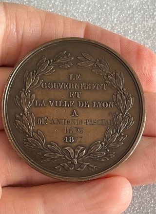 Medalla Francesa de Cobre