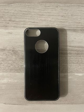 Funda iPhone 5/5s Apple color negro