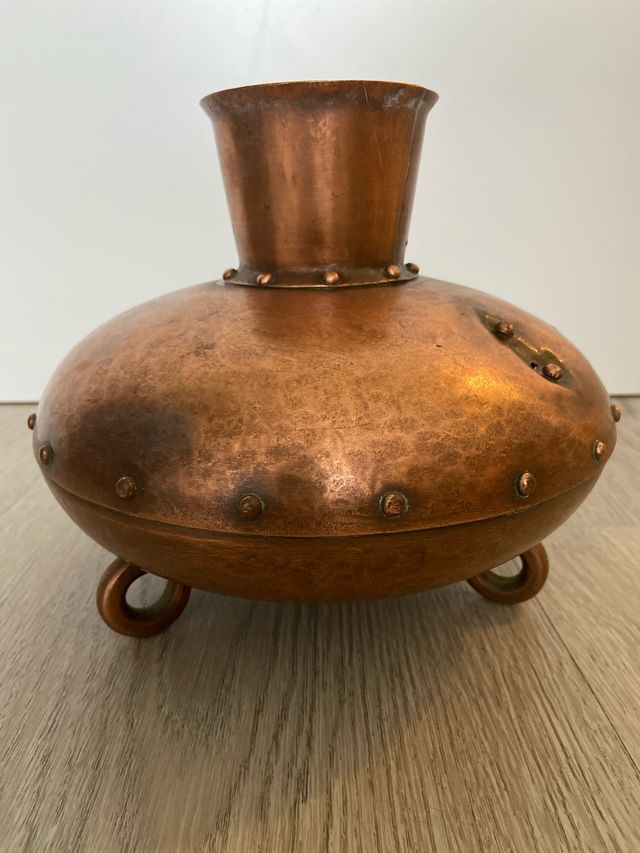 Jarrón cobre vintage