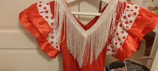 Traje flamenca niña. Talla 4